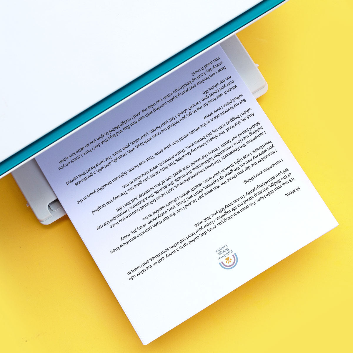 Printable Letter (PDF)