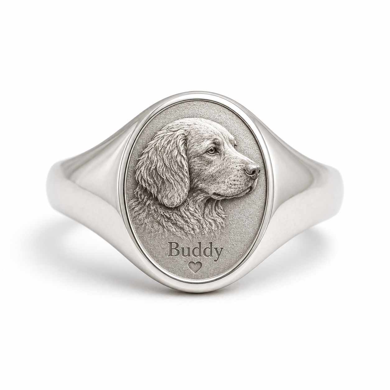 Forever Companion Pet Portrait Ring
